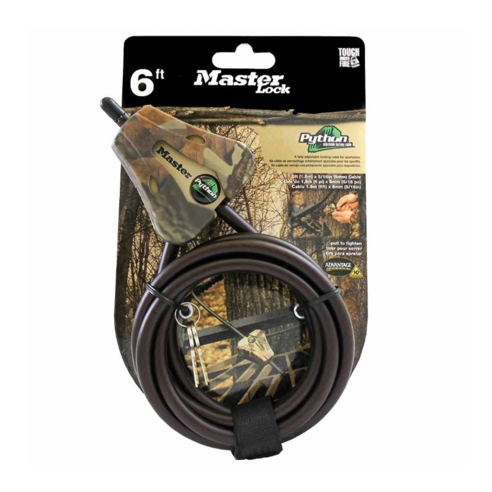 MasterLock Python Cable – IronSightOutdoors
